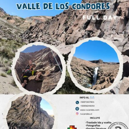 ESCALADA Y TREKKING EN EL VALLE DE LOS CONDORES