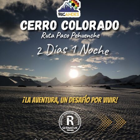 TREKKIN CERRO COLORADO (VALLE LOS CONDORES ) 2 DIAS 1 NOCHE