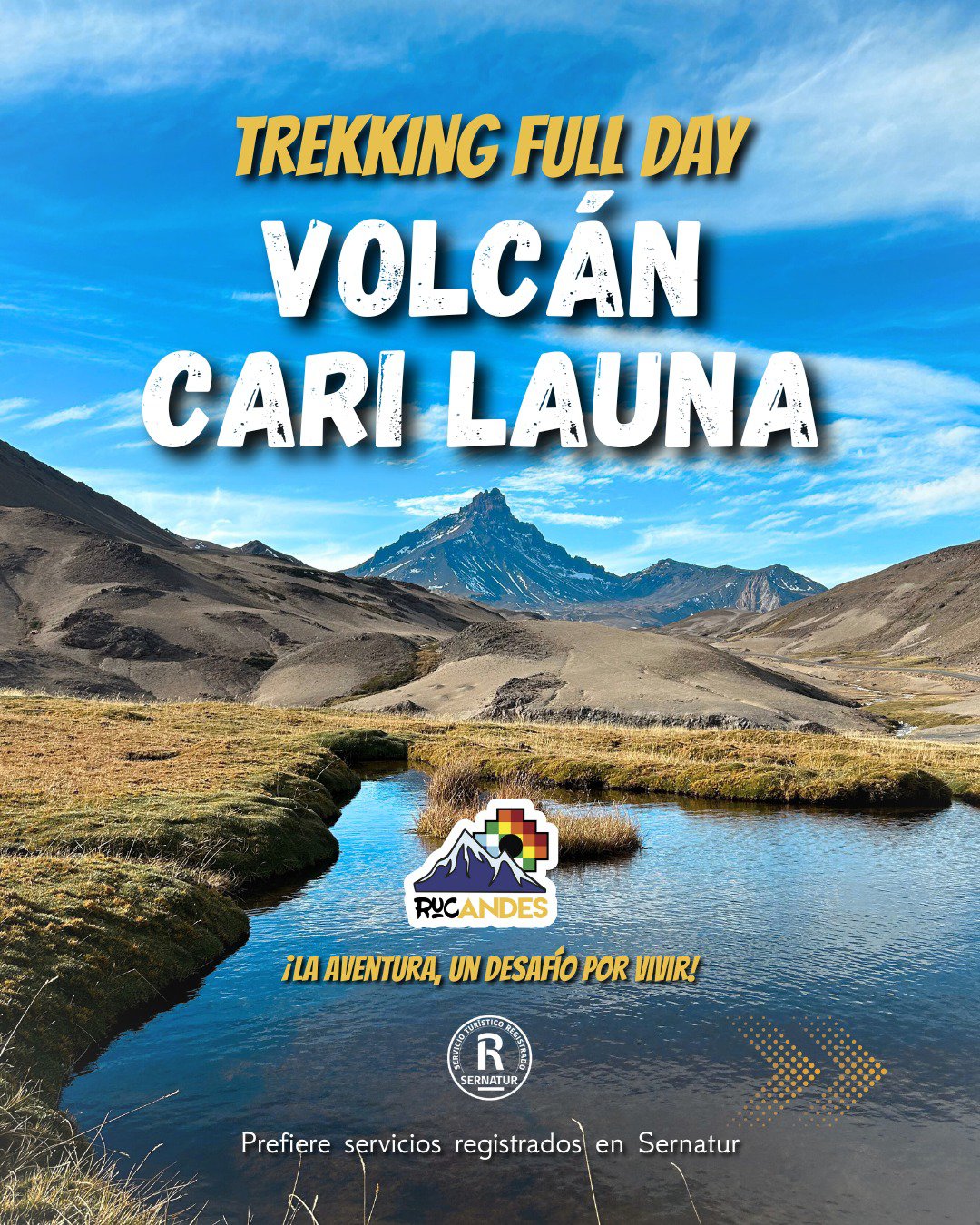 ASCENSO VOLCAN CARI LAUNA 2 DIAS 1 NOCHE