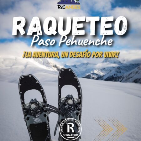 RAQUETAS DE NIEVE PASO PEHUENCHE